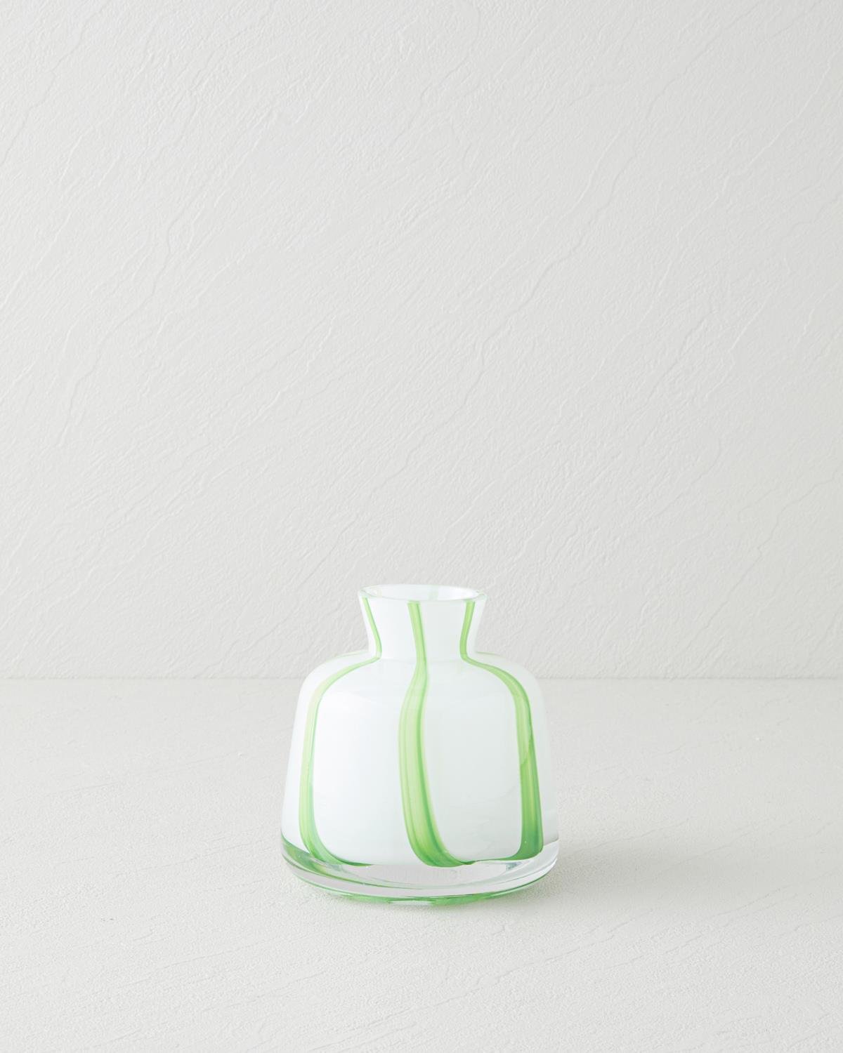 Andora Cam Vazo 10.5 cm Yeşil