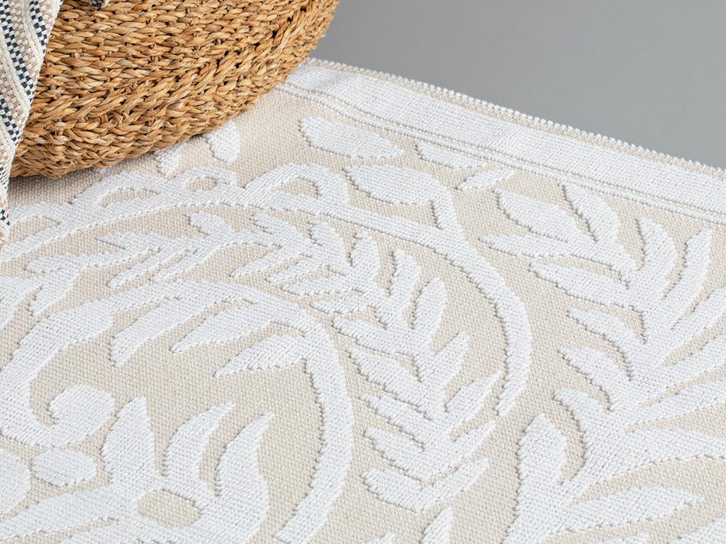 Astrid Pamuklu Kilim Krem