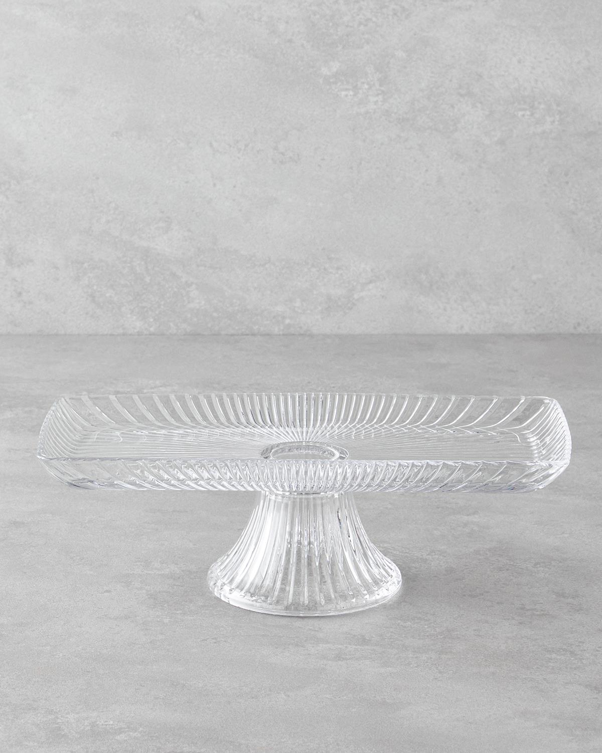 Aura Cam Kek Standı 31x9,5 Cm Şeffaf