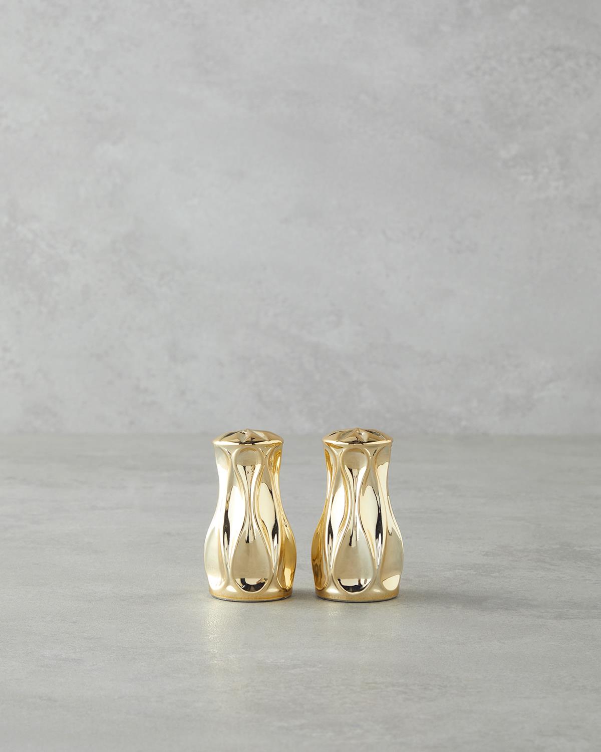 Baho Cam Tuzluk - Biberlik 4x4x8 cm Gold