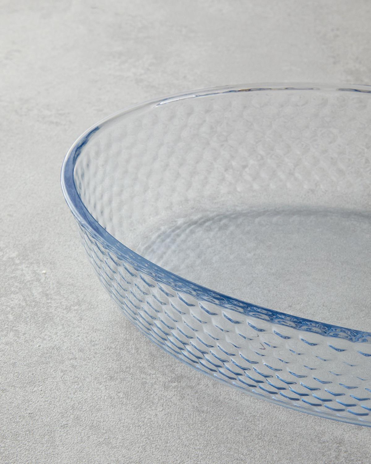 Bake&Serve Cam 2’li Oval Fırın Kabı 24x35-18x26 cm Şeffaf
