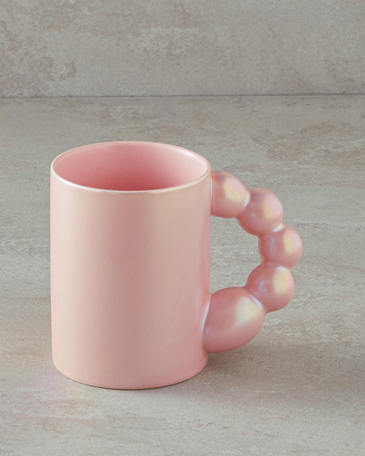 Balloons New Bone China Kupa 480 ml Pembe