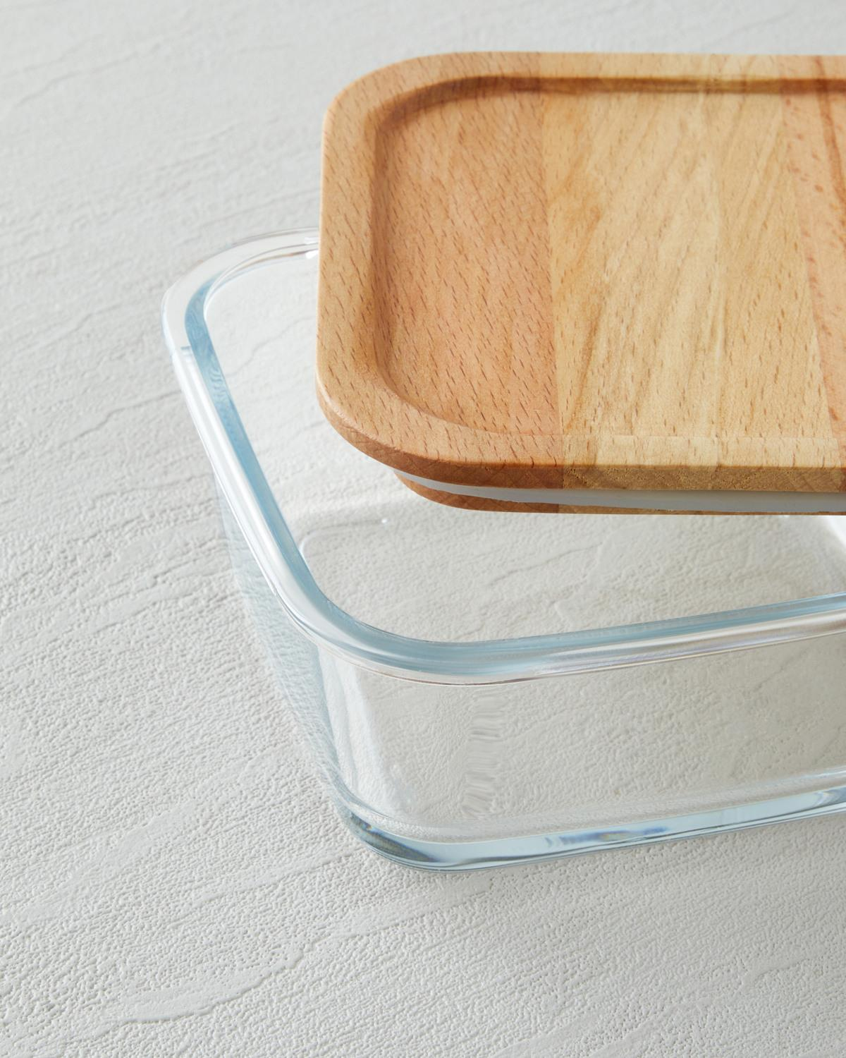 Belle Cam Saklama Kabı 375 ml Natural