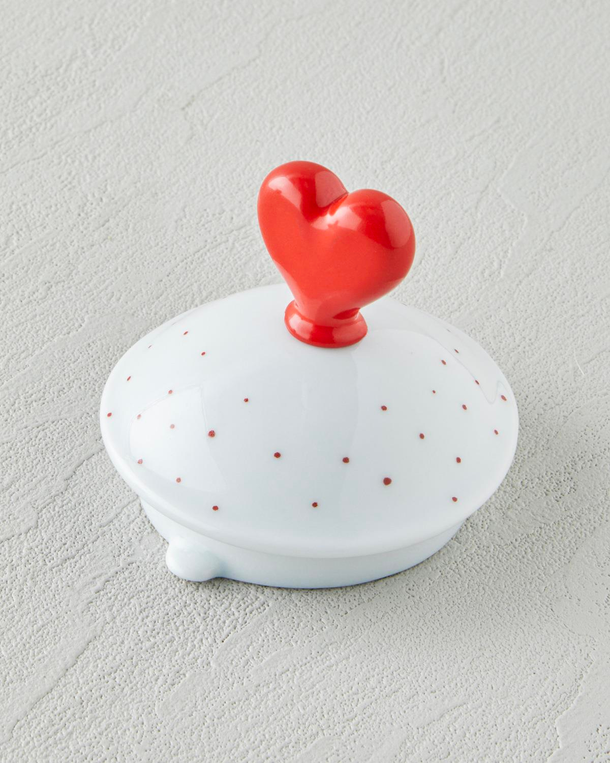 Beloved Porselen Isıtıcılı Demlik Seti 850 ml Beyaz