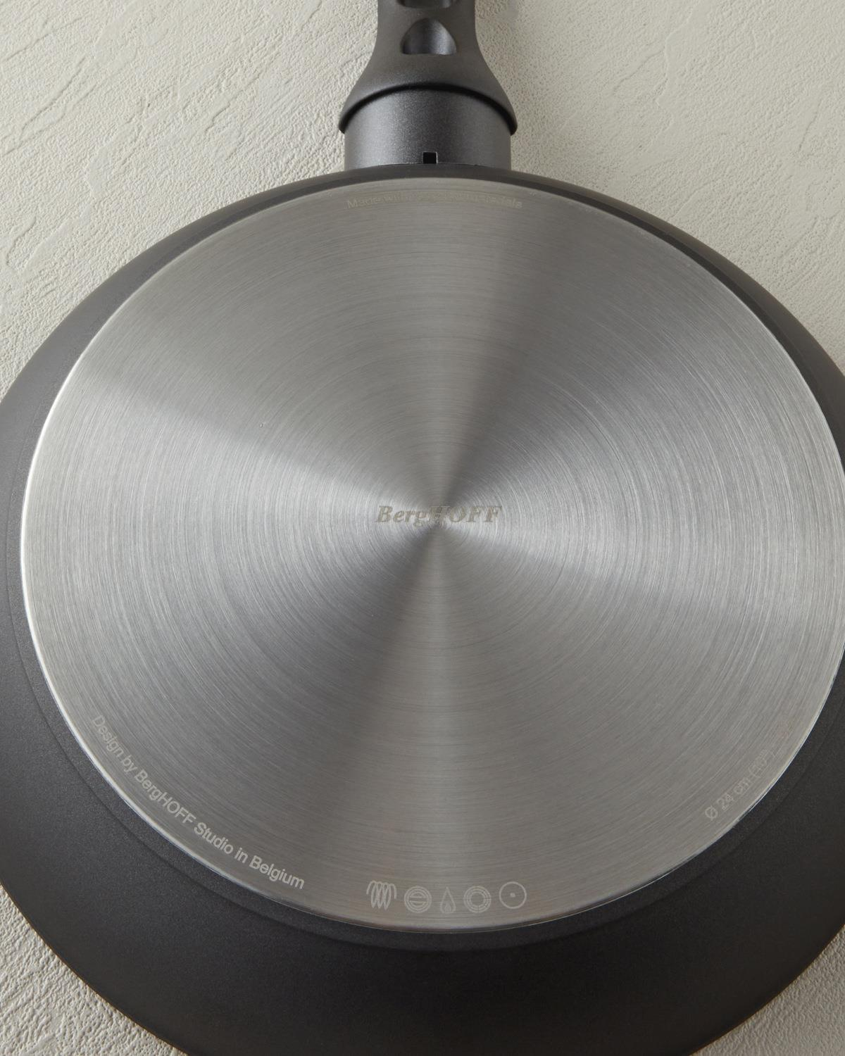 Berghoff DINA Helix Alüminyum 3 Parça Tava Seti 20-24-28 cm Siyah