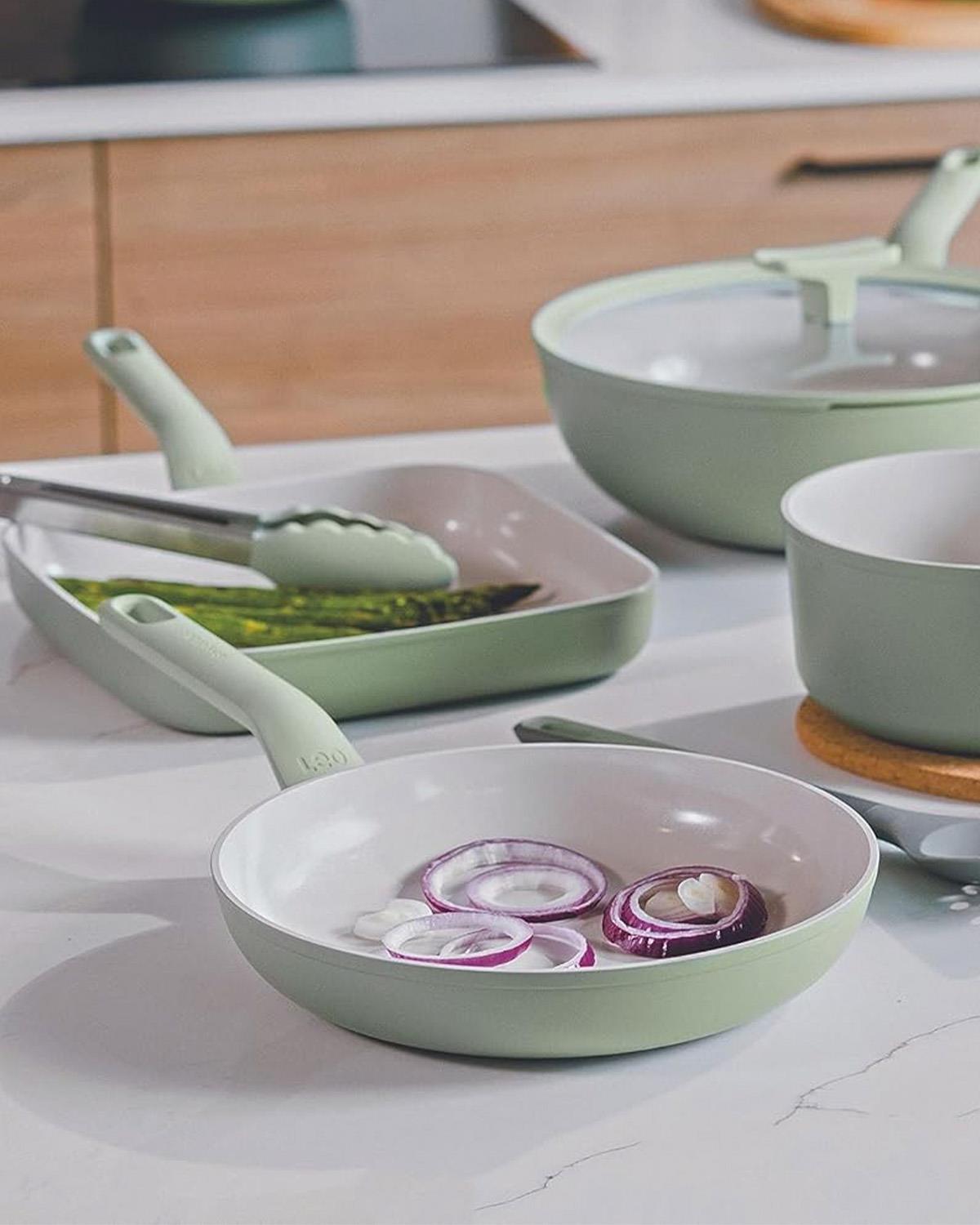 Berghoff Leo Balance Sage Seramik  Tava Ada Çayı Yeşili