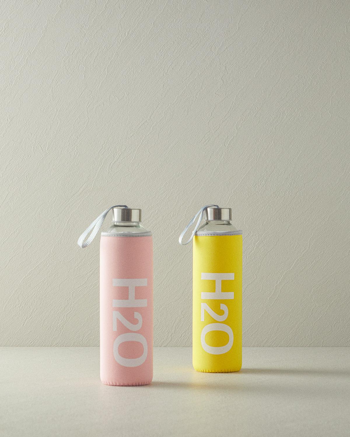Best Bottle Cam Kılıflı Şişe 750 ml Sarı