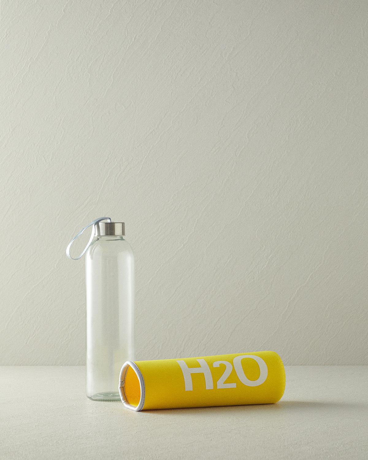 Best Bottle Cam Kılıflı Şişe 750 ml Sarı