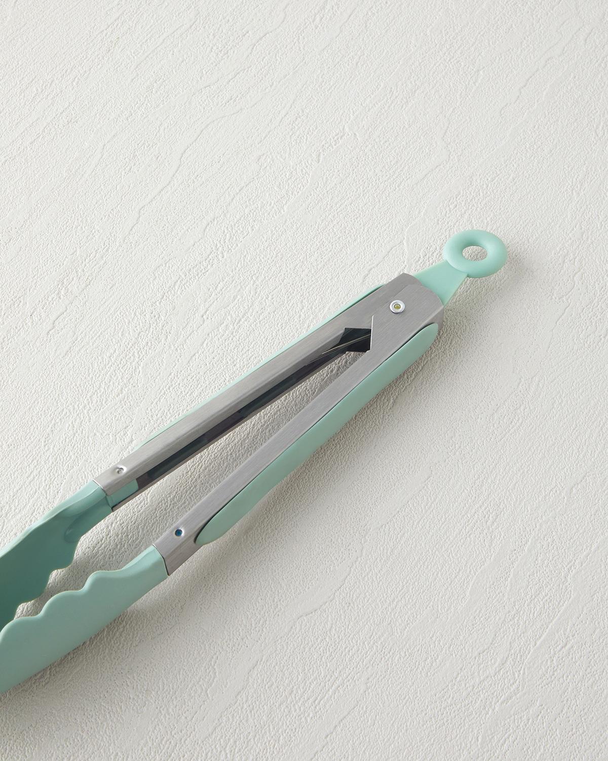 Bioni Paslanmaz Çelik Maşa 28 cm Yeşil