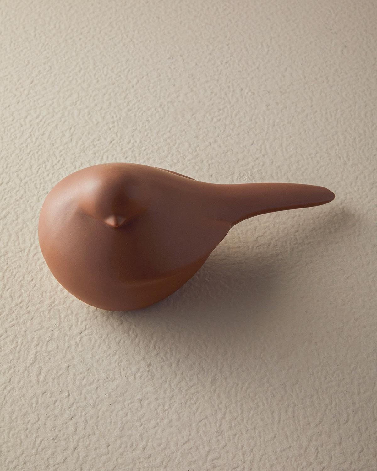 Birdy Seramik Biblo Gri