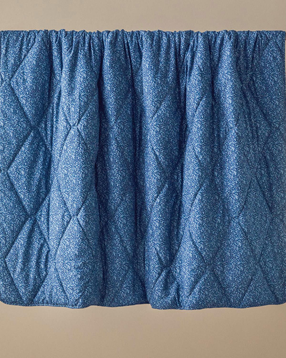 Bloomer Polycotton Çift Kişilik Yorgan Mavi