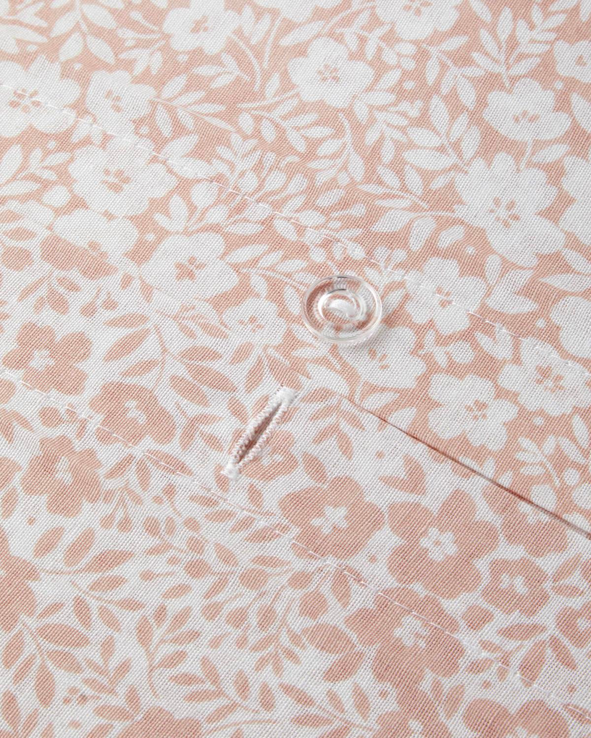 Blossira Kolay Ütülenir Tek Kişilik Nevresim Takımı 160x220 cm Pembe