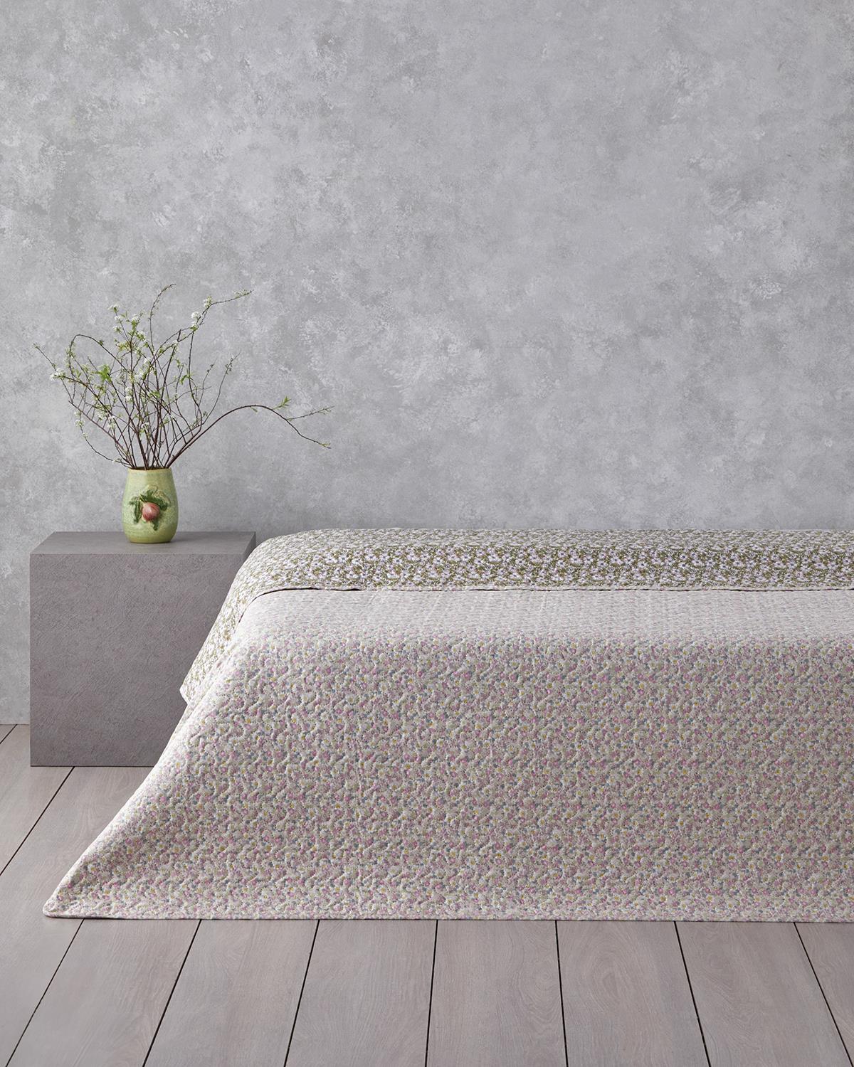 Blossom Harmony Çift Kişilik Çok Amaçlı Örtü 200x220 cm Lila