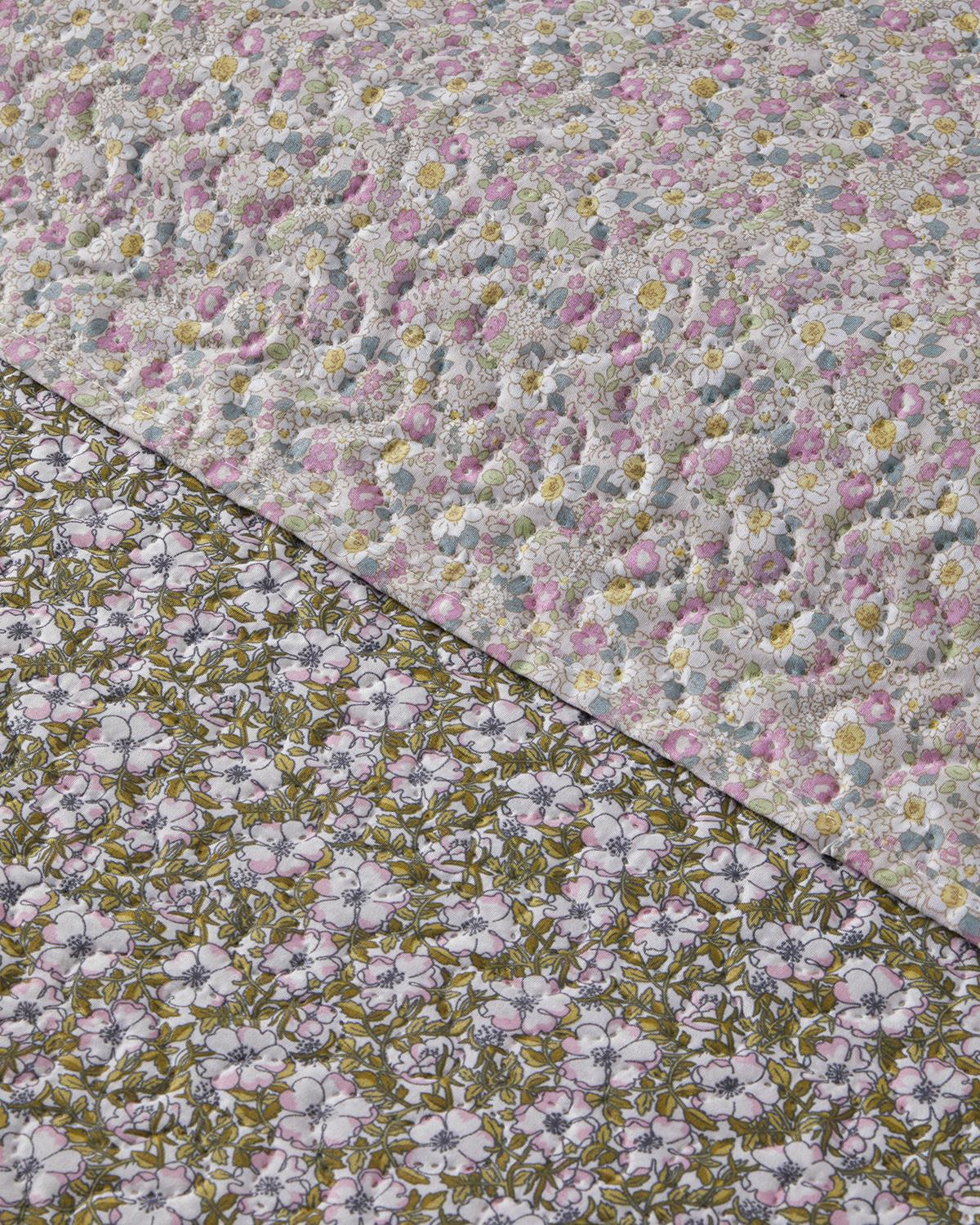 Blossom Harmony Çift Kişilik Çok Amaçlı Örtü 200x220 cm Lila