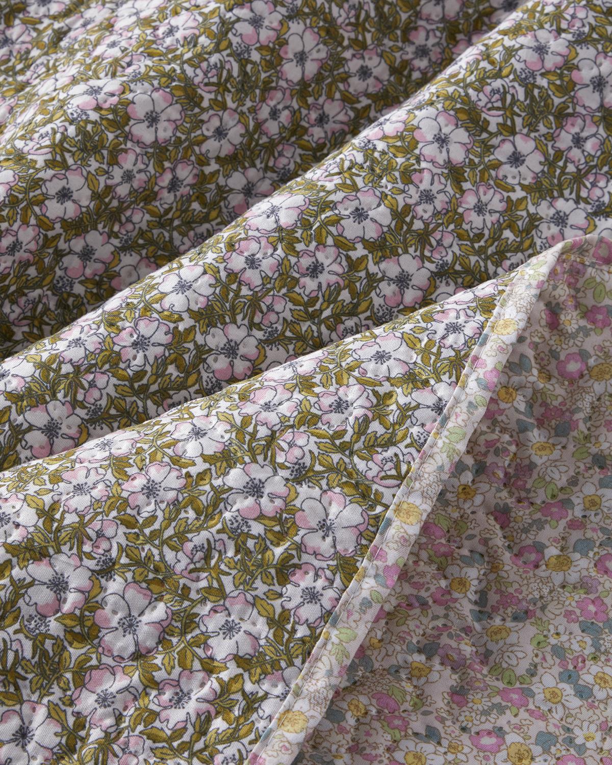 Blossom Harmony Çift Kişilik Çok Amaçlı Örtü 200x220 cm Lila
