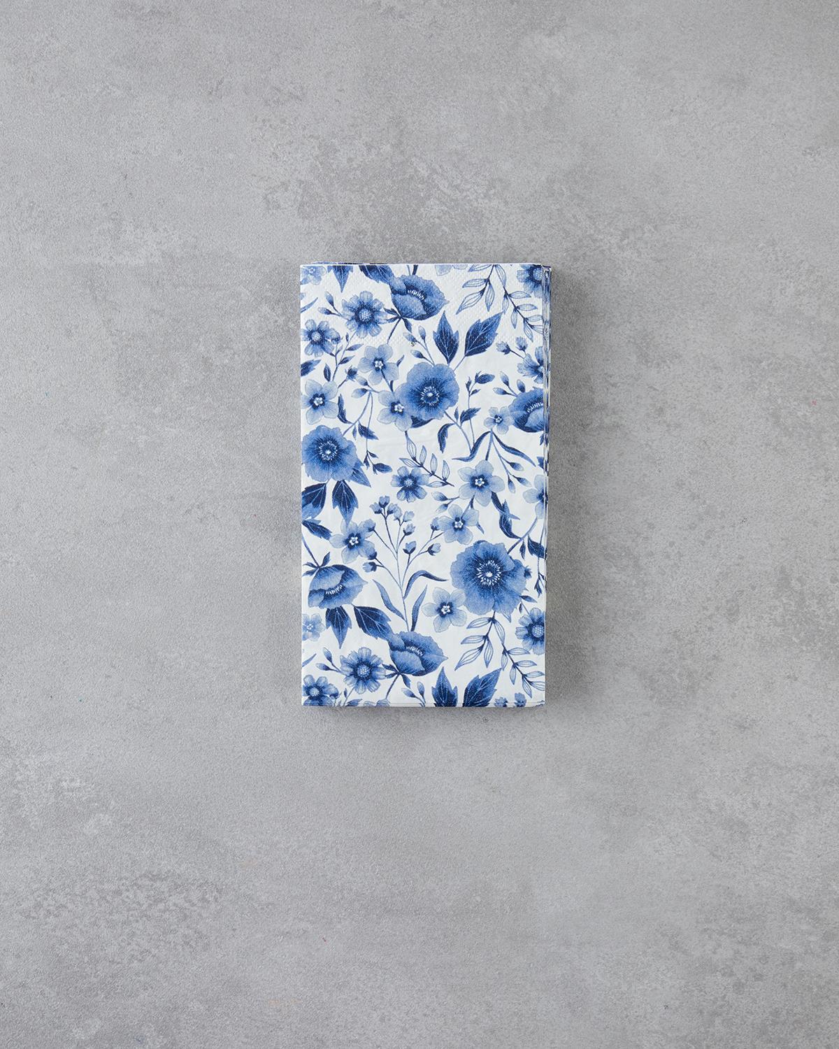 Bluebloom Kağıt 20'li Kağıt Peçete 33x40 Cm Mavi