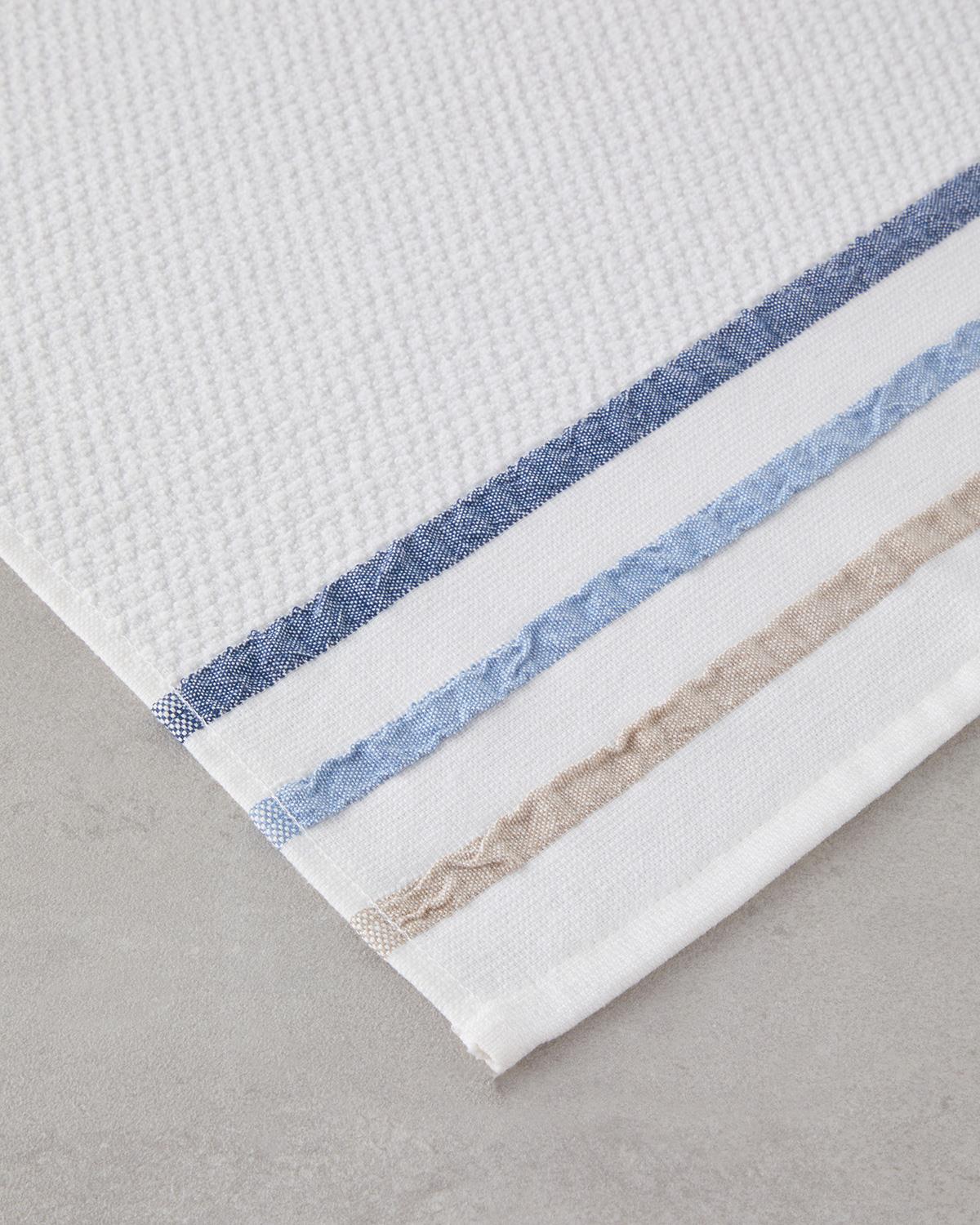 Bluva Pamuk Polyester Kurulama Bezi 30x50 cm Mavi