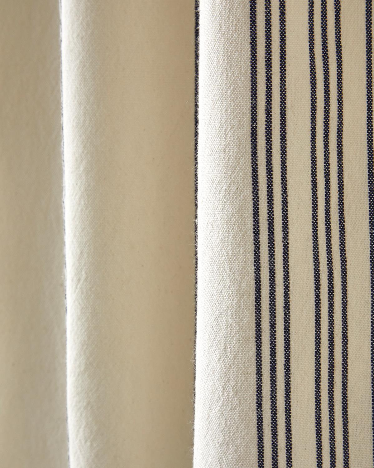 Bohem Line Pamuklu Peştamal 90x150 cm Açık Bej-Koyu Lacivert