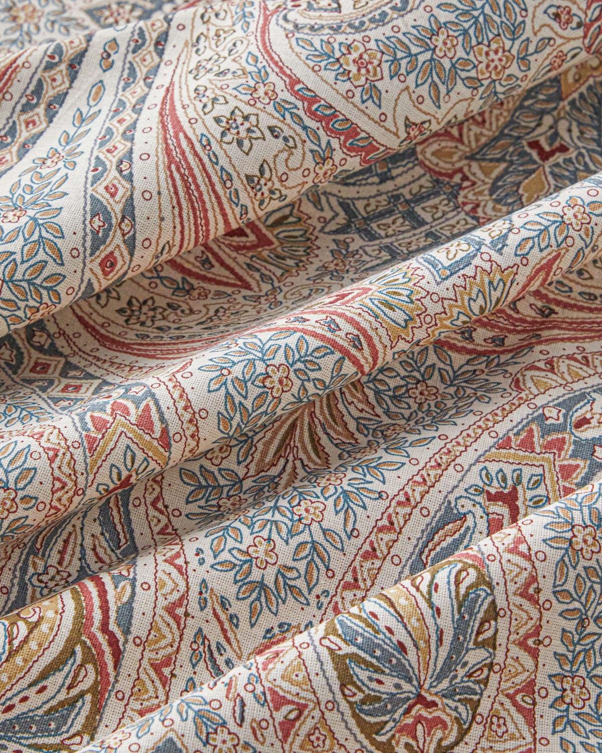 Boho Chic Pamuk Çift Kişilik Nevresim Takımı 200x220 cm Bej
