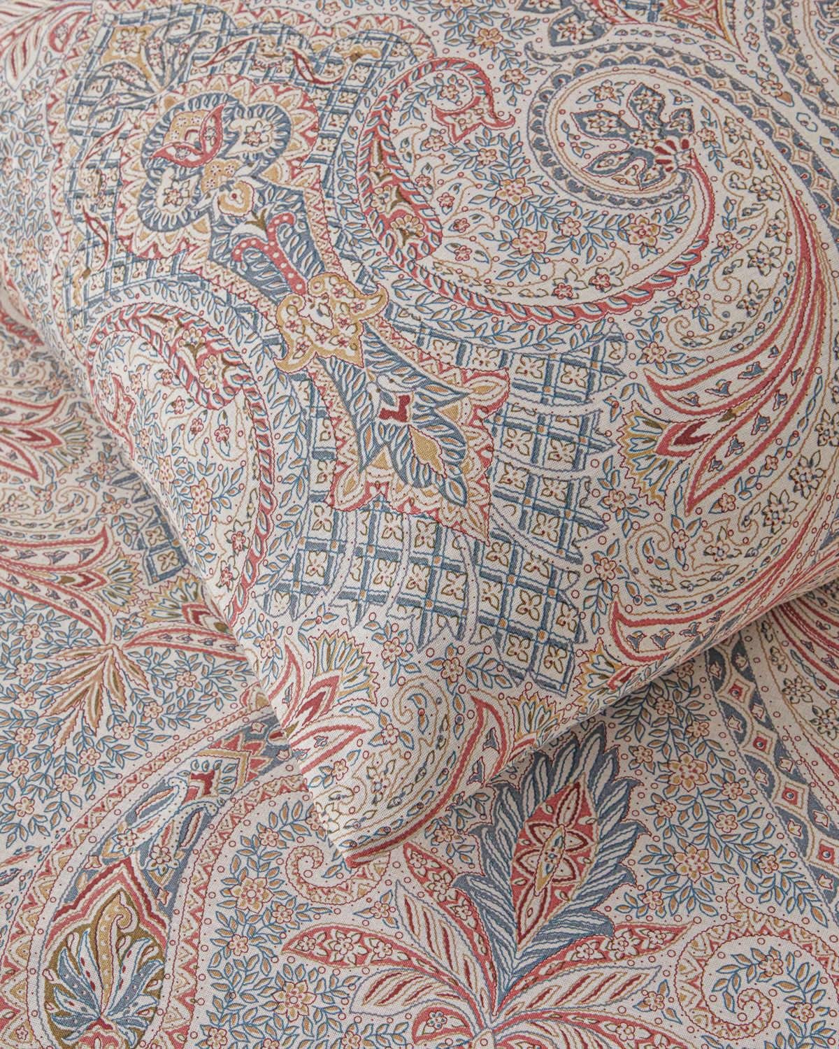 Boho Chic Pamuk Çift Kişilik Nevresim Takımı 200x220 cm Bej
