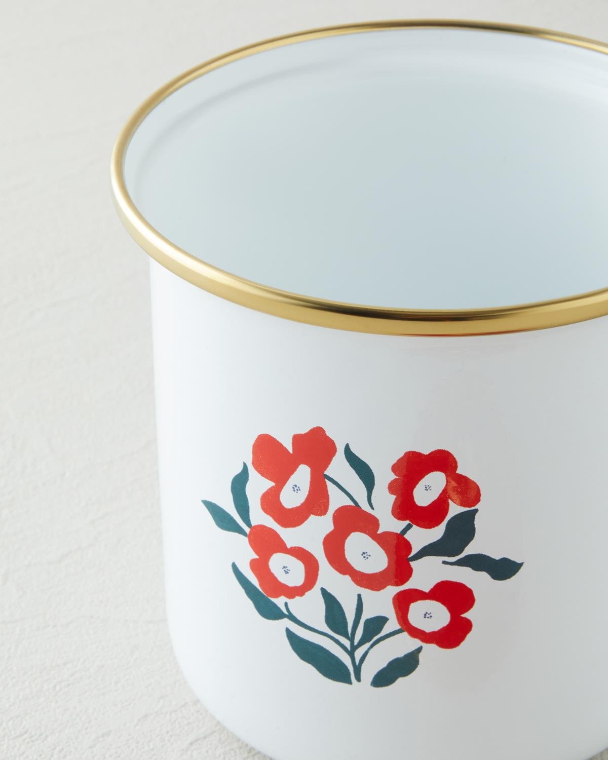 Bright Parade Emaye Baharatlik 0,75 L Kırmızı - Beyaz