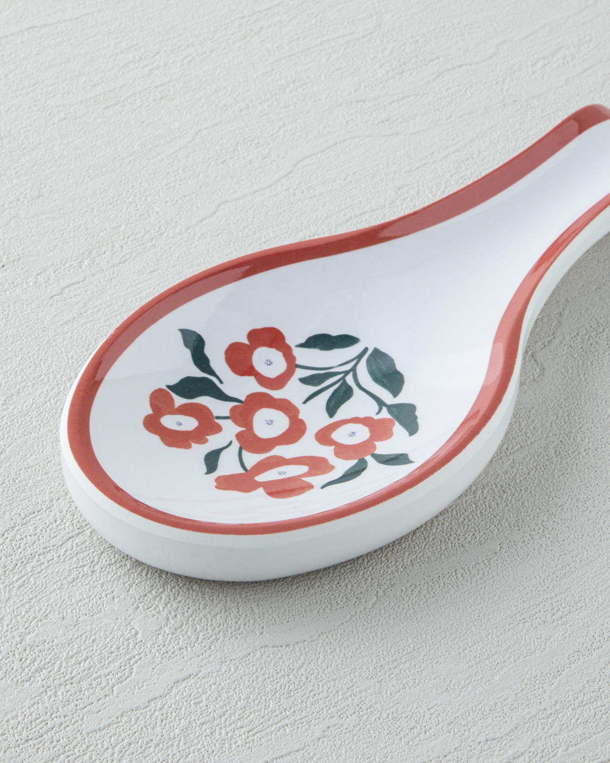 Bright Parade Melamin Kaşıklık Mutfak Gereci 24 cm Kırmızı - Beyaz