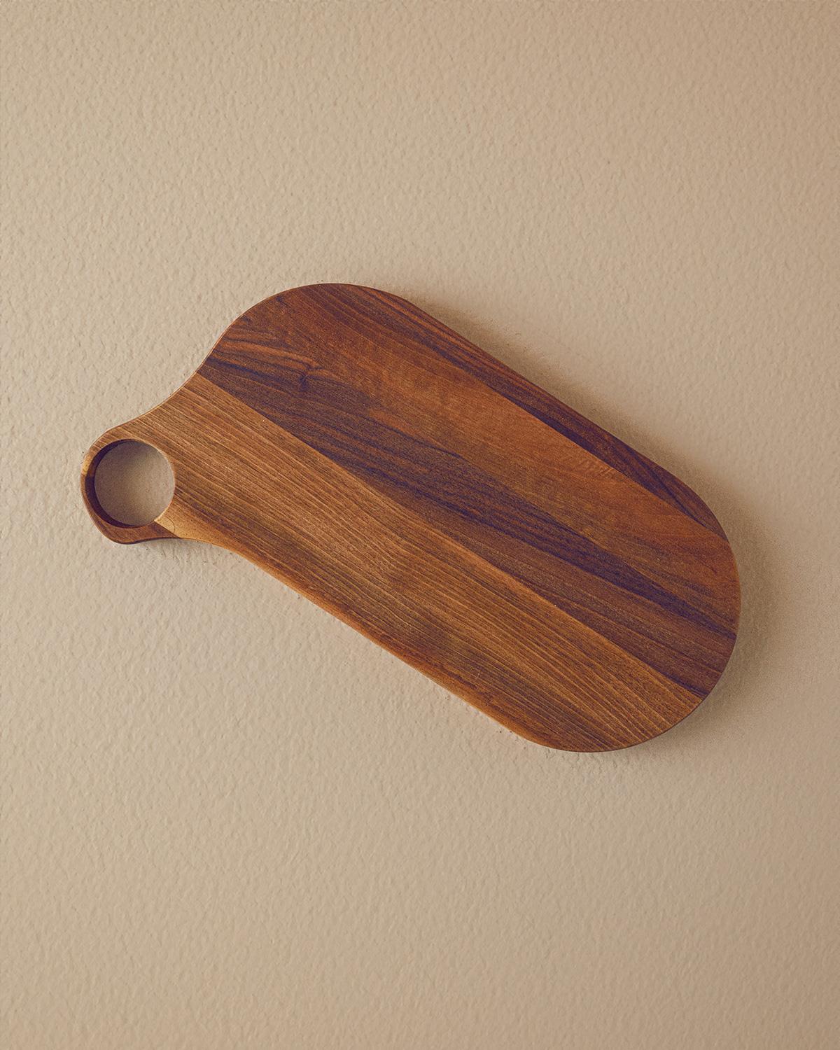 Bubble Wood Ceviz Sunum Tahtası 3Kahverengi