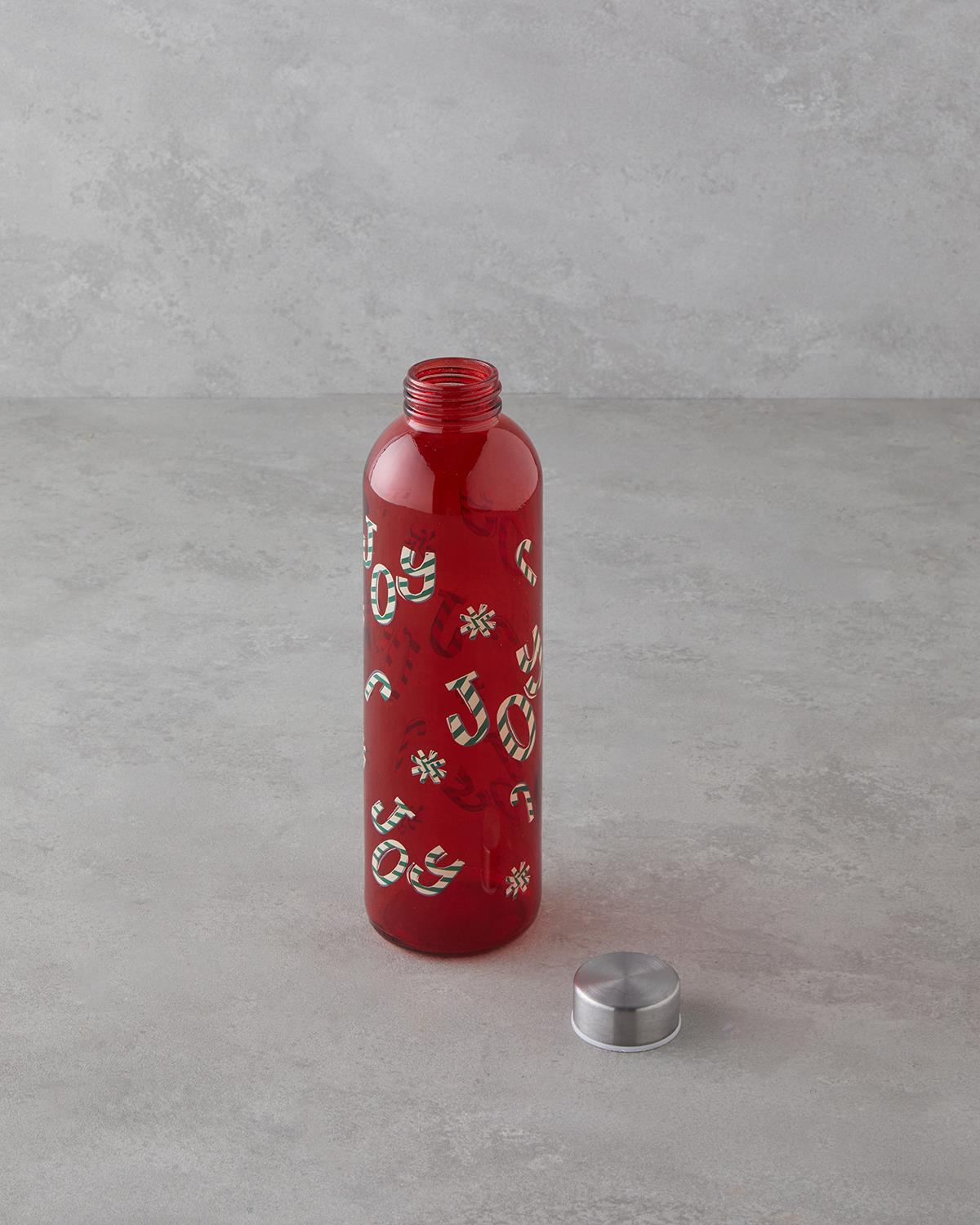 Candyland Cam Şişe 750 ml Kırmızı