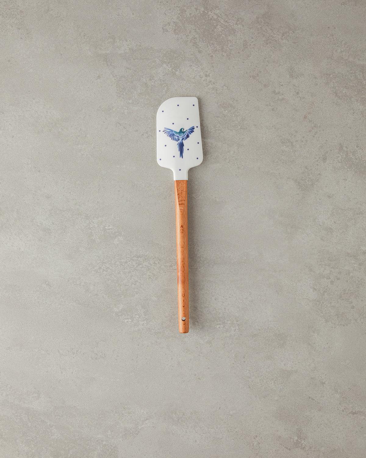 Carnival Phenix Bambu Spatula Servis Gereci Beyaz
