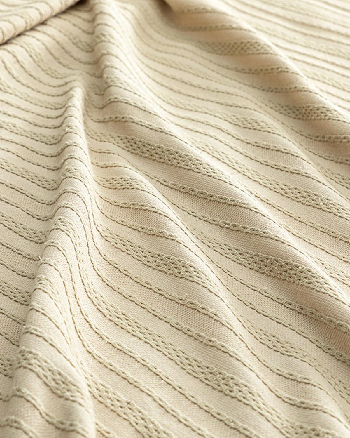 Chain Rope Jakarlı King Size Pike Bej