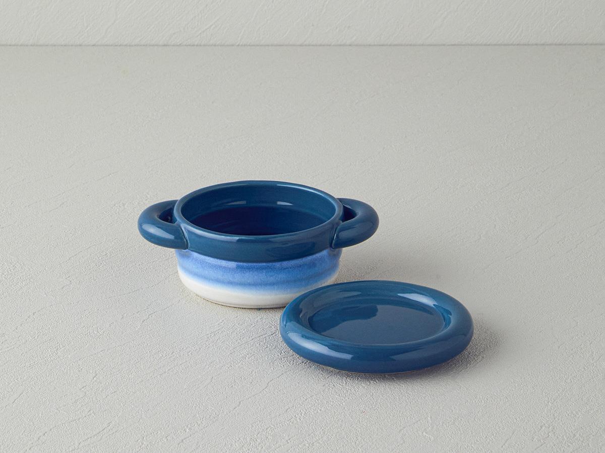 Cheerful Stoneware Fırın Tenceresi Mavi