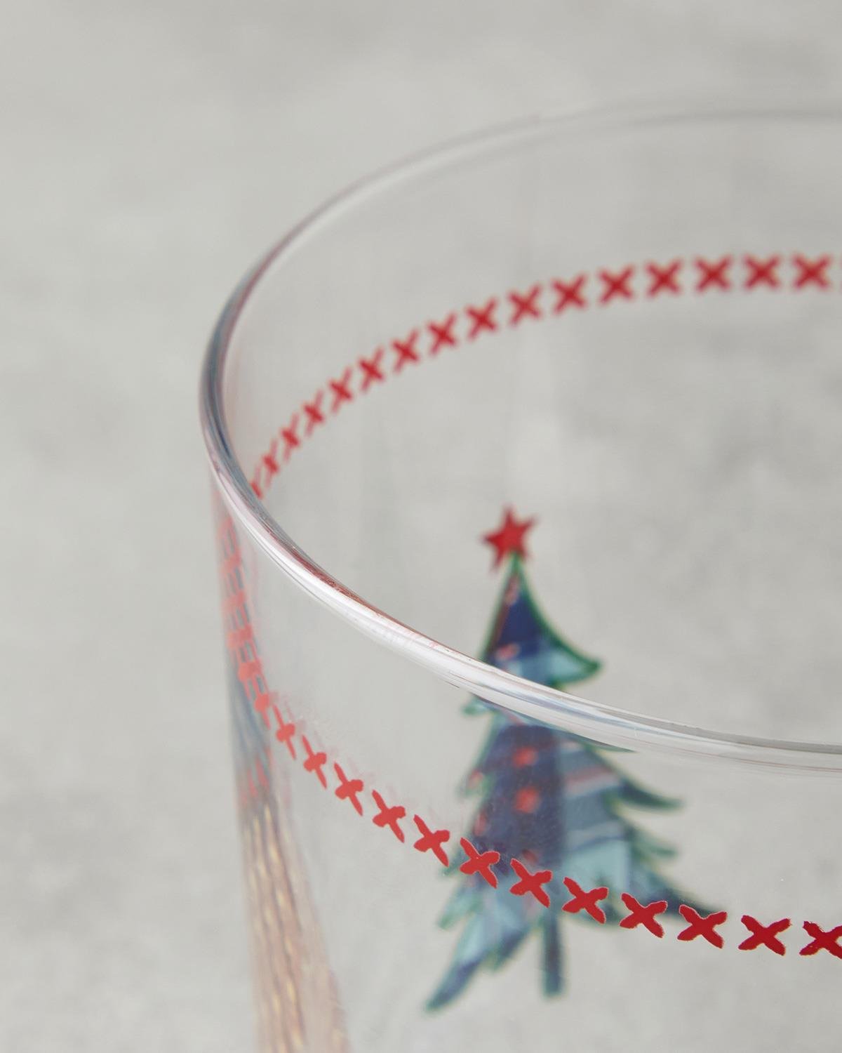 Cheery Cam 3'lü Bardak 380 ml Kırmızı - Yeşil