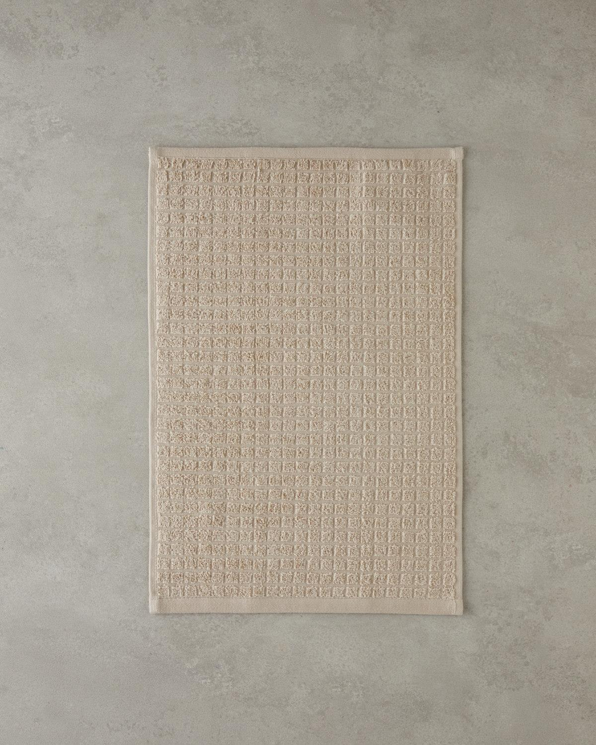 Chequer Pamuk El Havlusu 30x45 cm Bej