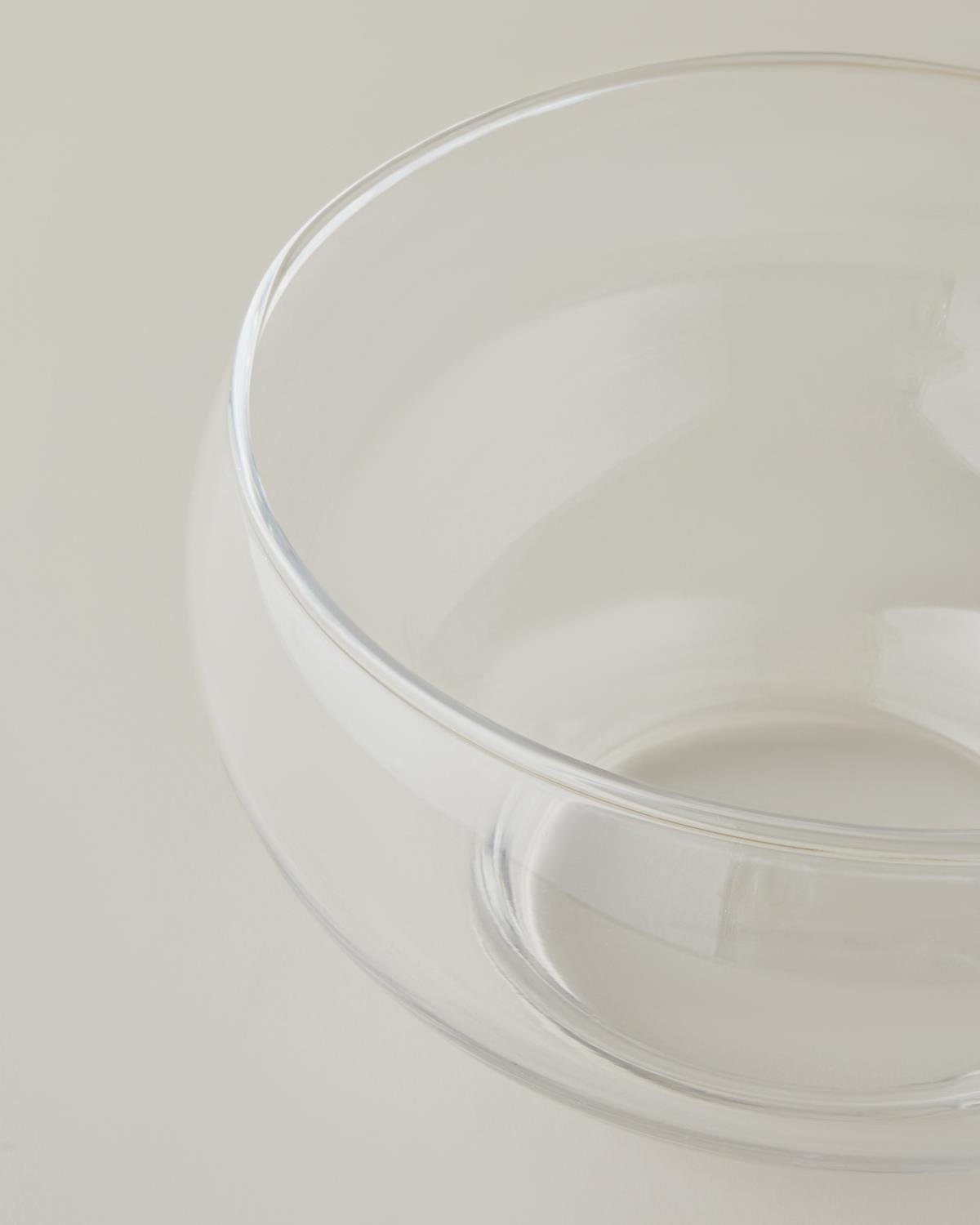 Ciara Cam Kase 20 cm Şeffaf