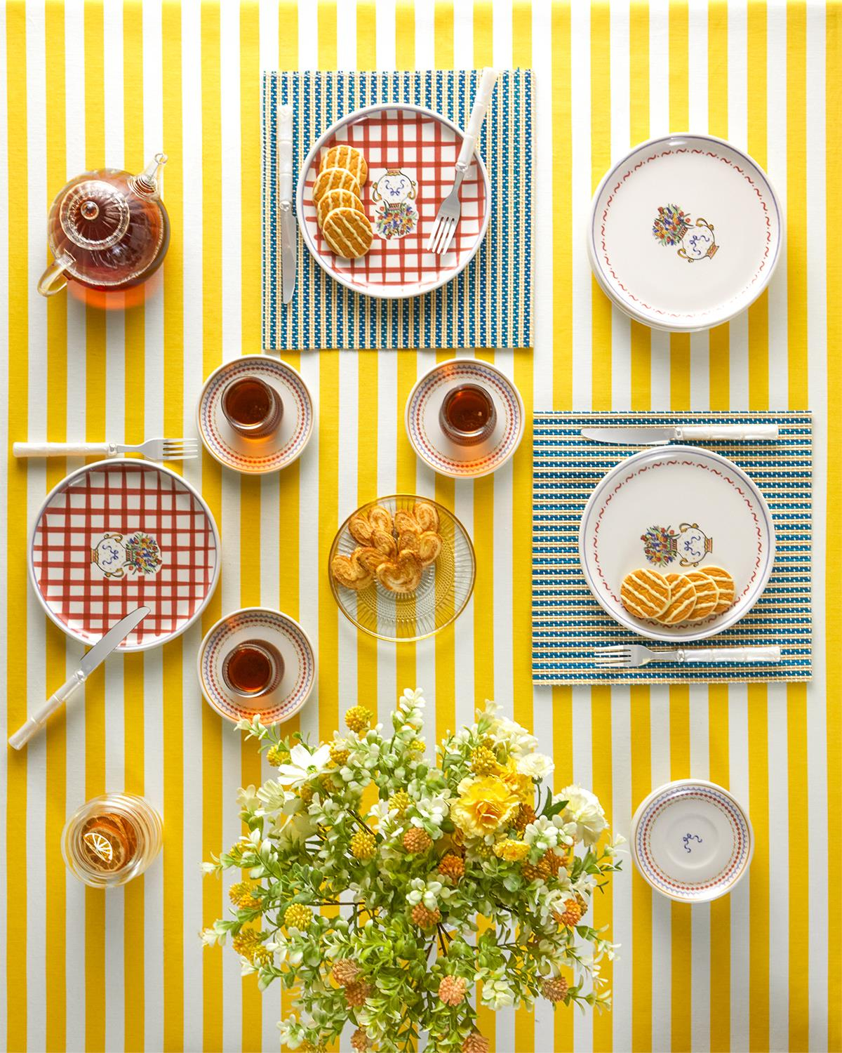 Clara Seramik Pasta Seti 18 Parça 6 Kişilik Renkli