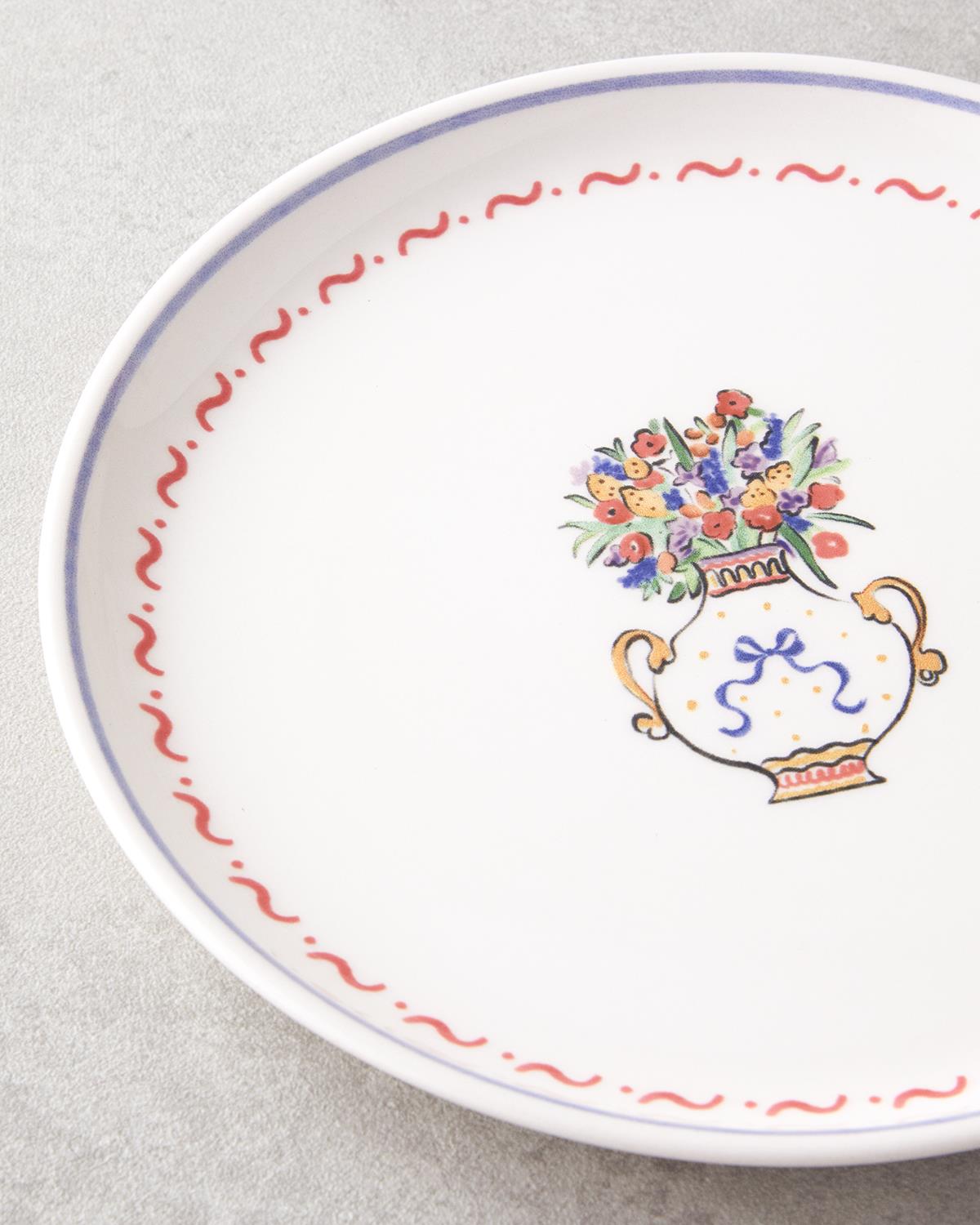 Clara Seramik Pasta Seti 18 Parça 6 Kişilik Renkli