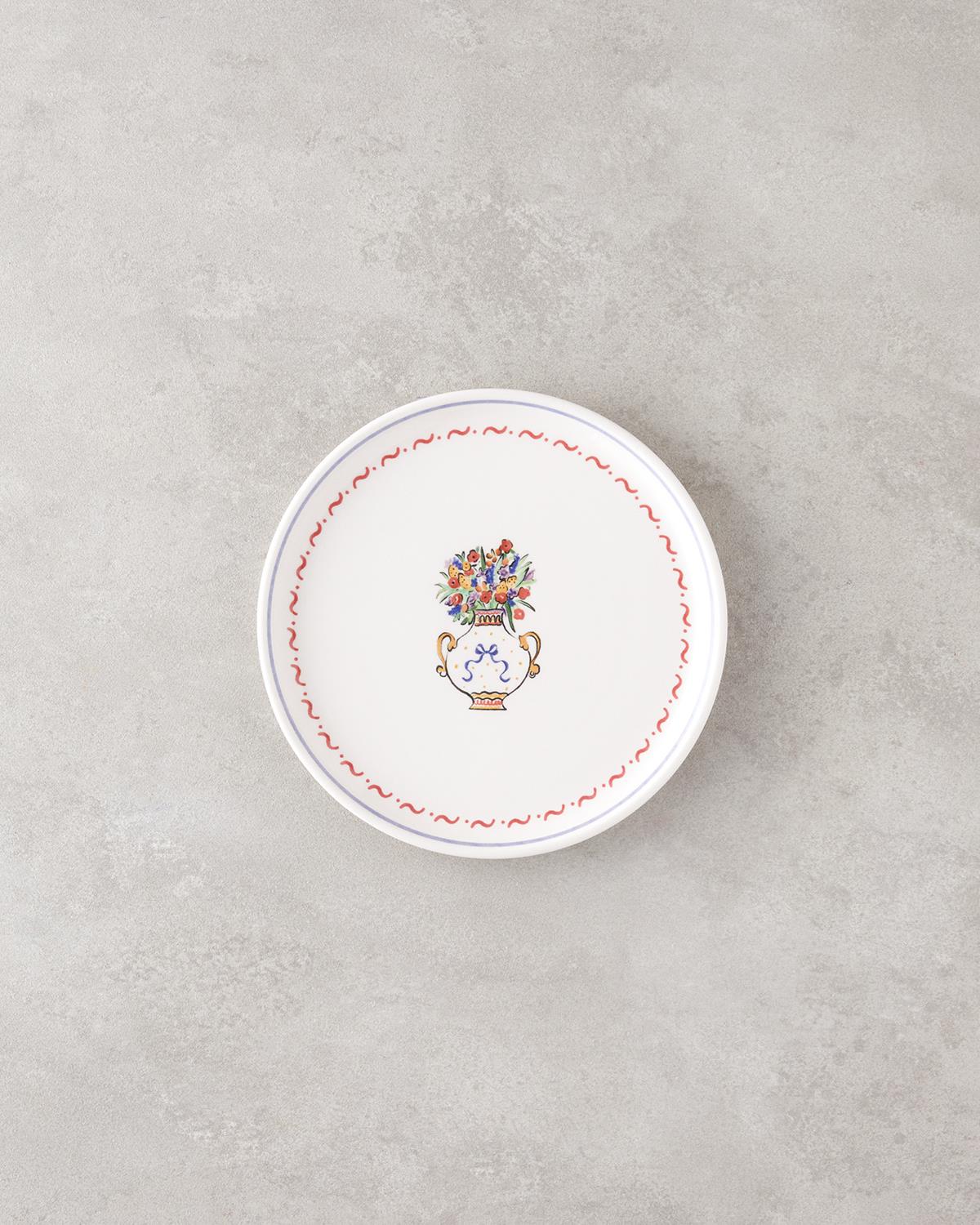 Clara Seramik Pasta Seti 18 Parça 6 Kişilik Renkli