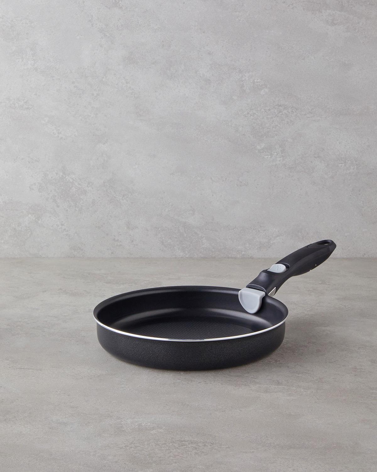 ClickEase Premium 11 Parça Tencere Seti 16 – 20 – 24 – 26 - 28 cm Siyah