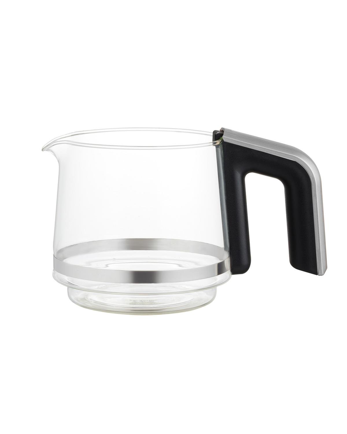 CMK 6001 Cam Çay Makinesi Kapaksız Demlik Siyah-Krom
