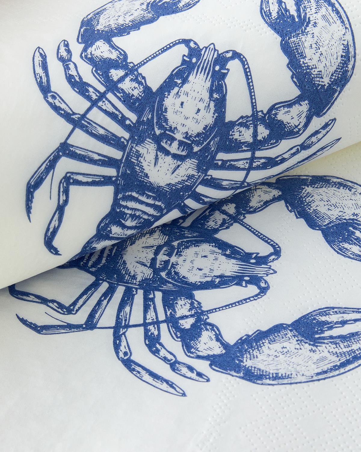 Coastal Scorpion Kağıt 20'li Kağıt Peçete 33x33 cm Mavi
