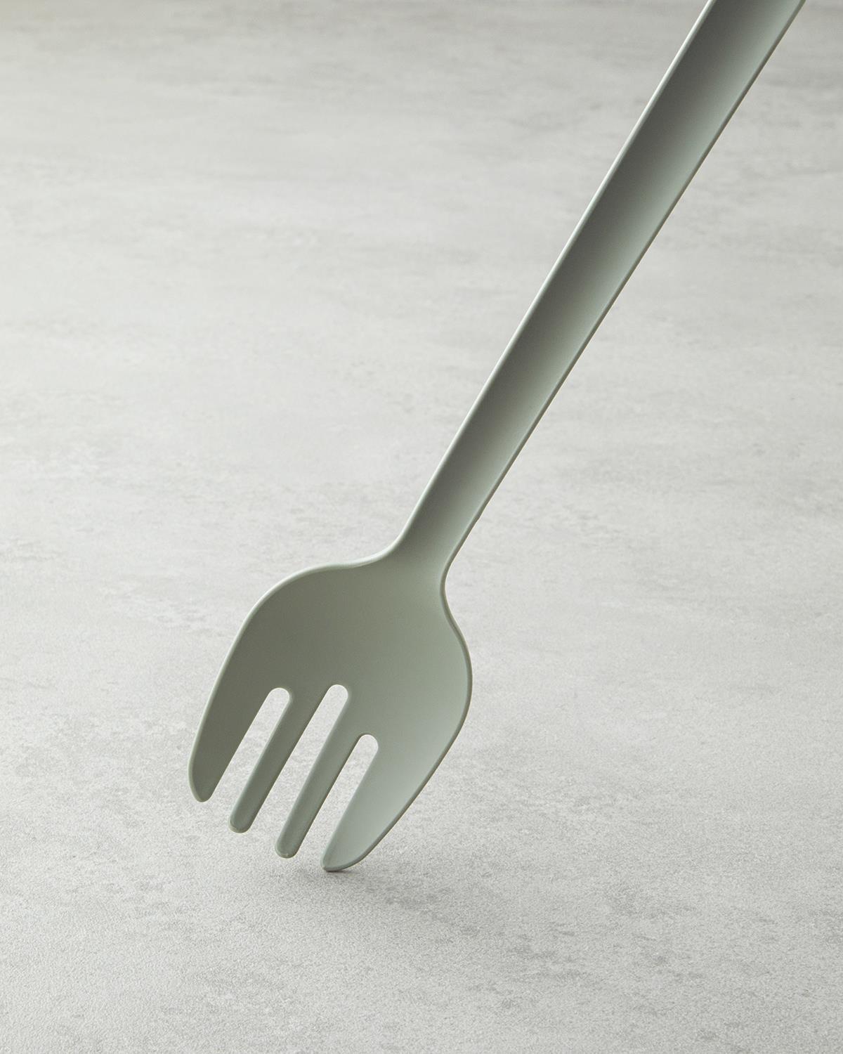Colessa Plastik Servis Seti 28 cm Yeşil