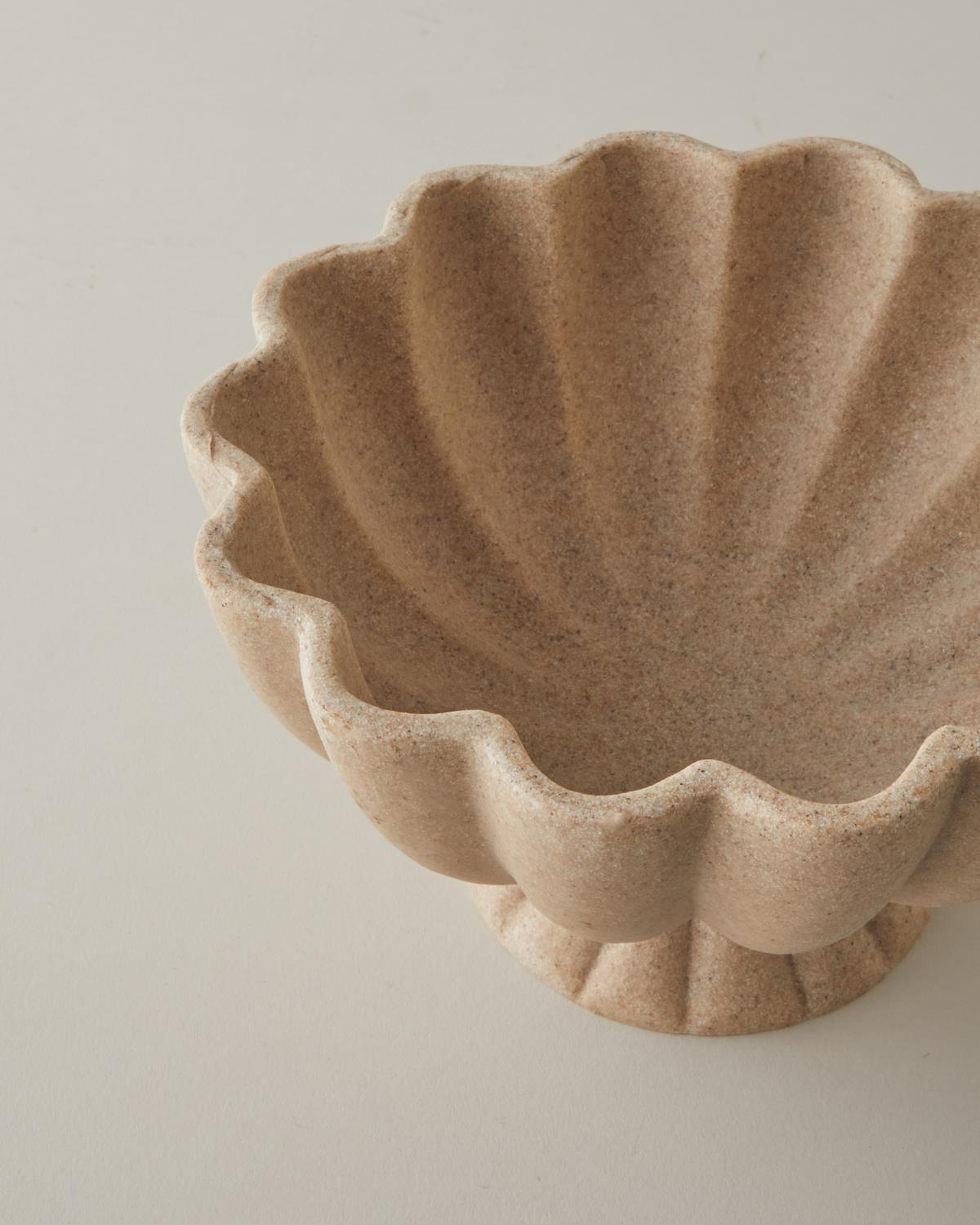 Corallo Dekoratif Kase 21x21 cm Bej