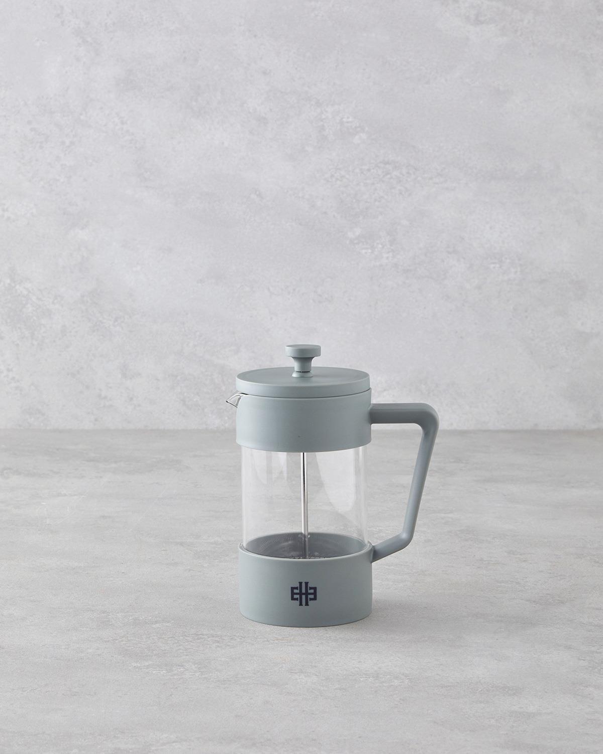 Corazon Borosilikat French Press 350 ml Yeşil
