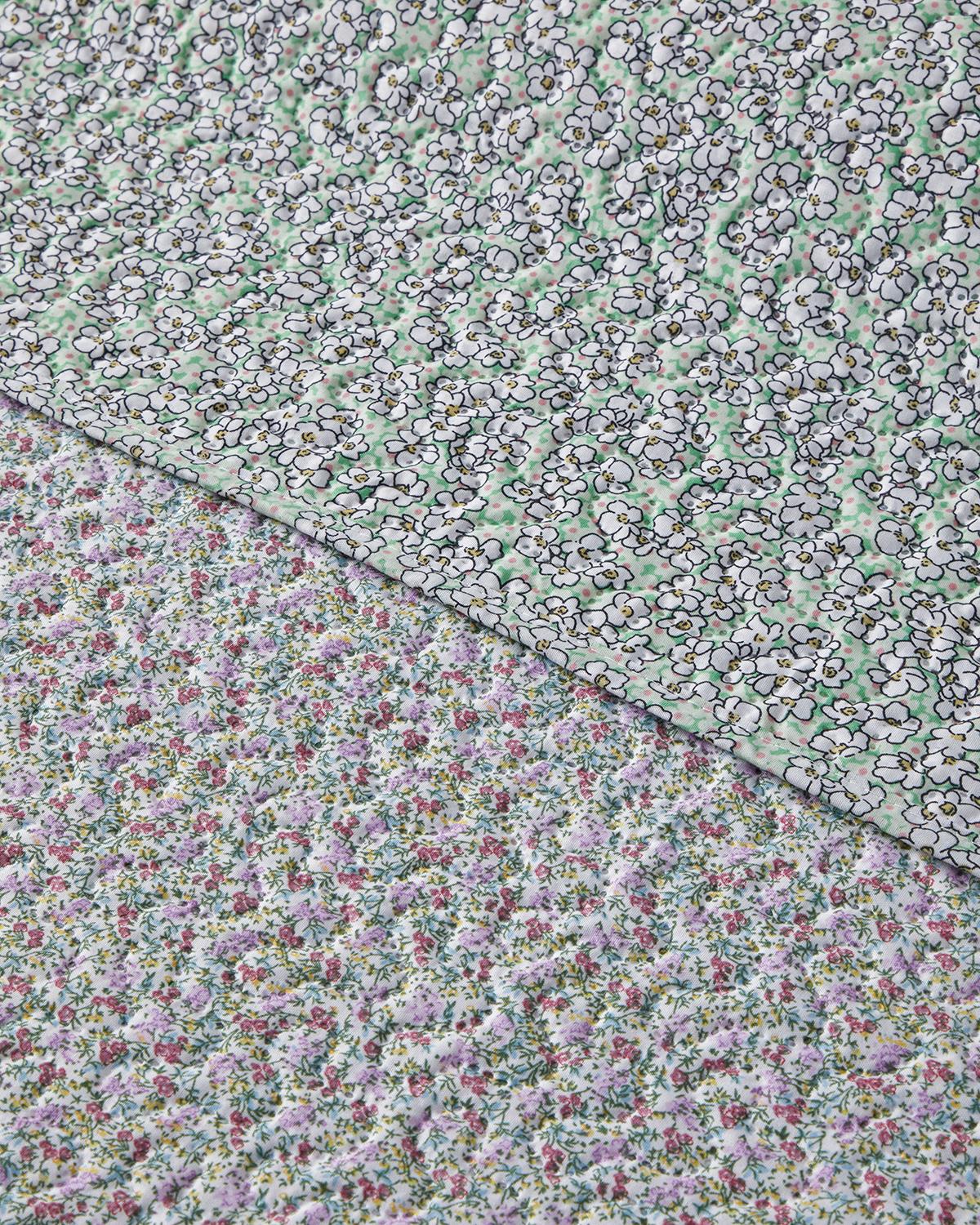 Crispy Garden Çift Kişilik Çok Amaçlı Örtü 200x220 cm Pembe