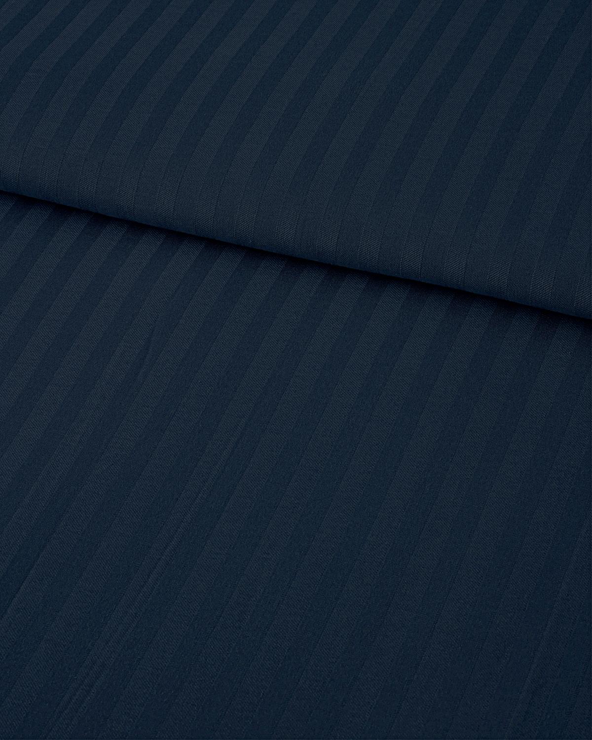 Crystal İpeksi Twill King Size Nevresim Takımı Gece Mavisi