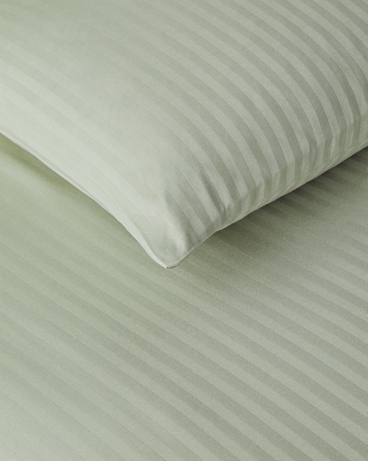 Crystal İpeksi Twill King Size Nevresim Takımı 240x220 cm Yeşil
