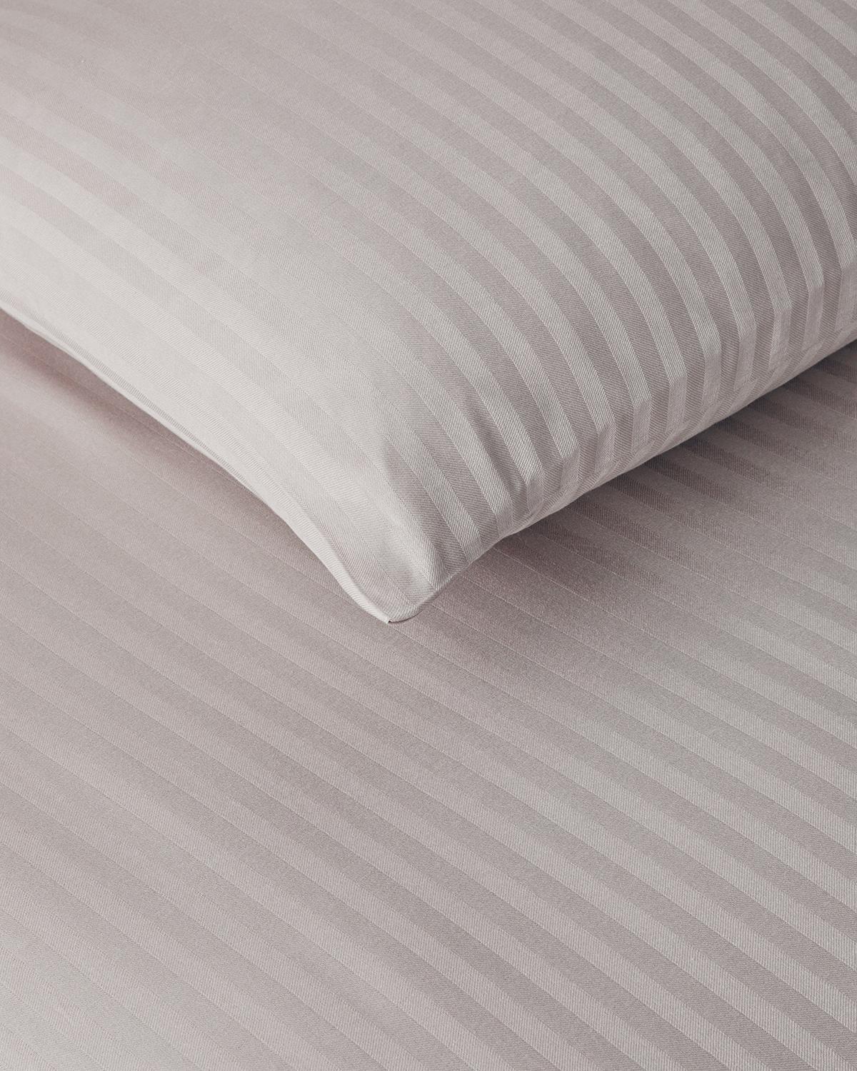 Crystal İpeksi Twill Tek Kişilik Nevresim Takımı 160x220 cm Gül Kurusu