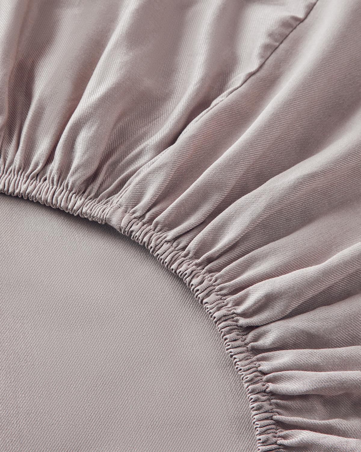 Crystal İpeksi Twill Tek Kişilik Nevresim Takımı 160x220 cm Gül Kurusu