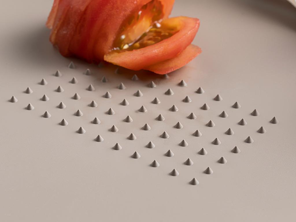 Cutting Set Plastik Soyacaklı Kesme Tahtası Koyu Bej