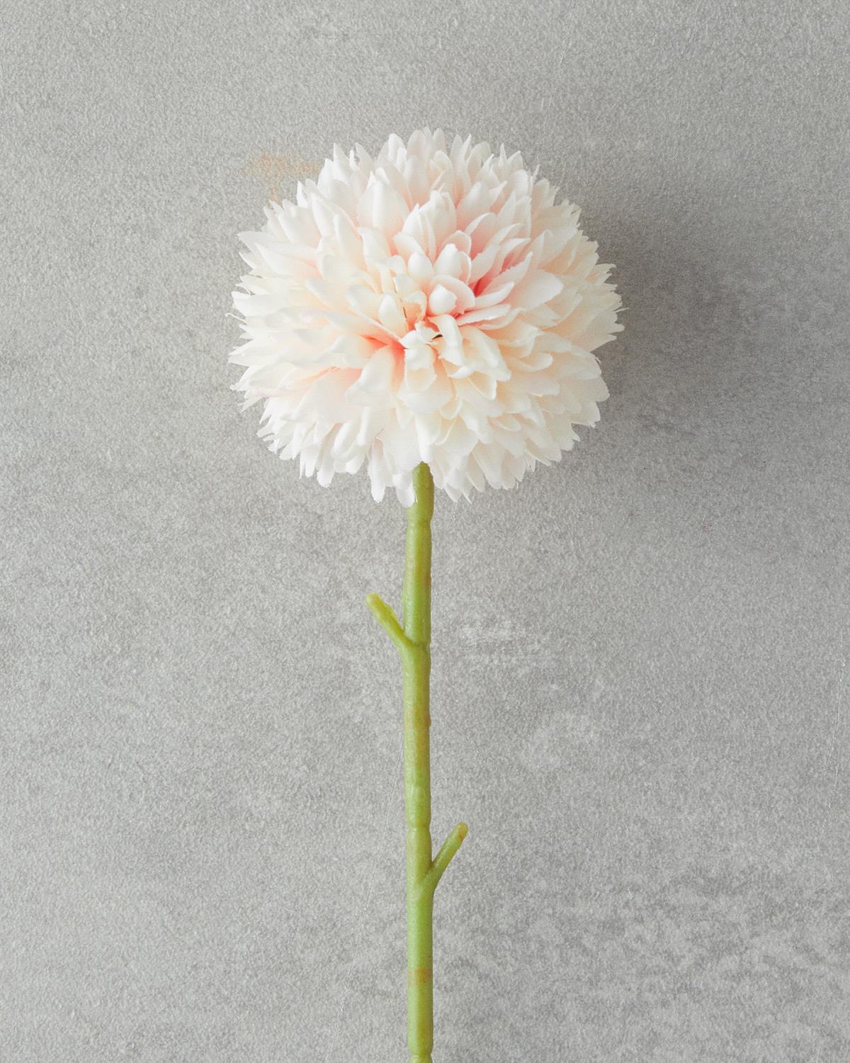 Dandelion Tek Dal Yapay Çiçek Pudra
